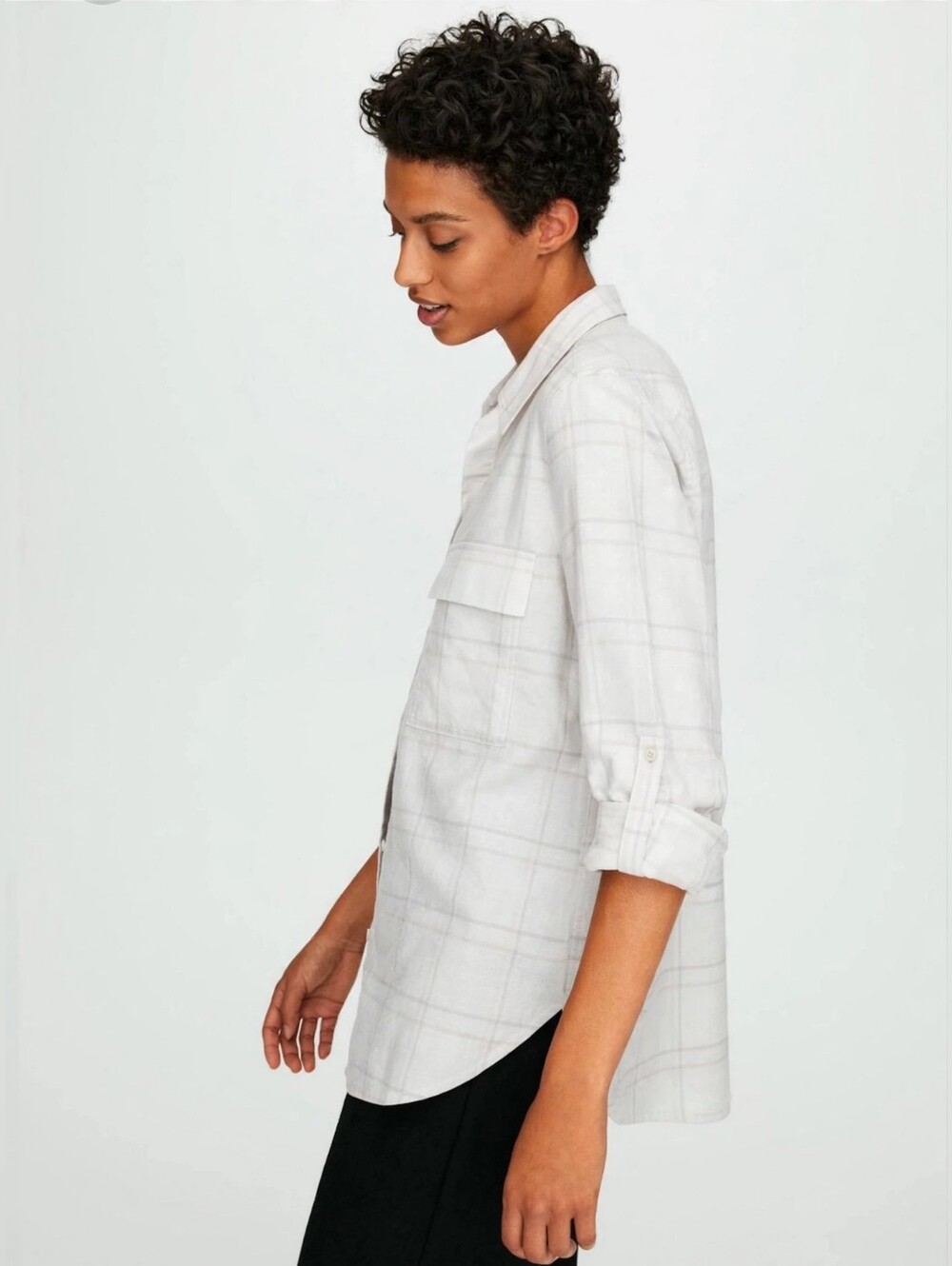 aritzia x Babaton utility button-up